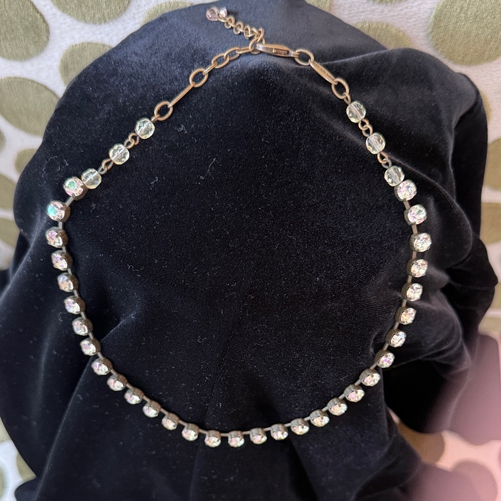 Sabika London Choker - Iridescent Swarovski Necklace